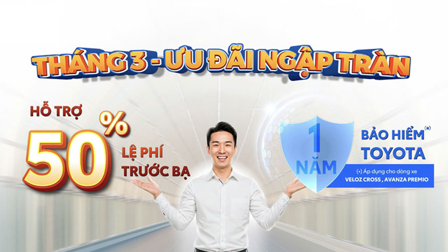 Tháng 3 Bùng Nổ - Ưu Đã Ngập Tràn Cùng Toyota An Thành Fukushima