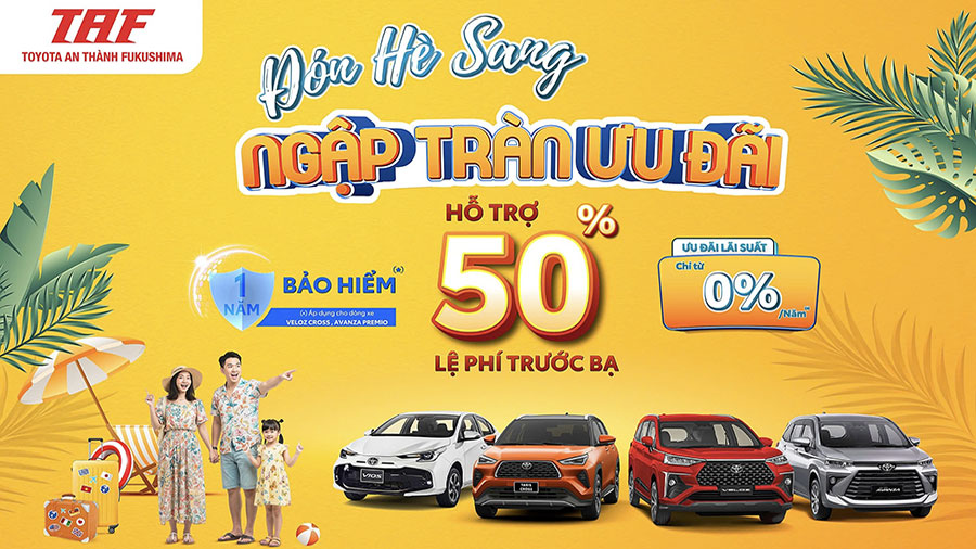 CTKM Toyota Tháng 4/2025: Đón Hè Sang - Ngập Tràn Ưu Đãi